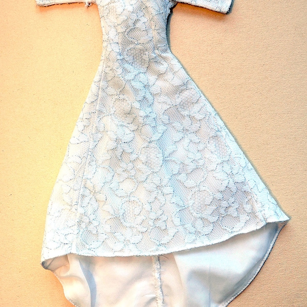 Authentic Vintage Orig French CAPRICE SHEILA Wedding Gown Dress Mily Gégé Bild Lilli Babs Miss Seventeen Marx DreiM Fashion Doll Hausser-era