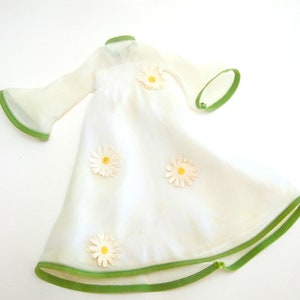 Authentic Vintage 1967 FURGA Tre Esse Alta Moda Italian Fashion Haute Couture doll &quot;PLENILUNIO&quot; No. 8823 White & Green Organza Gown Daisys
