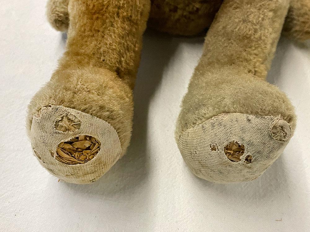 1890/1900年代のヴィンテージテディベア、オリジナルのおもちゃ、クマ