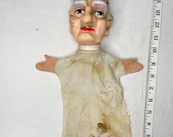 Ancienne Marionnette a main vintage Gentils Homme Princes
