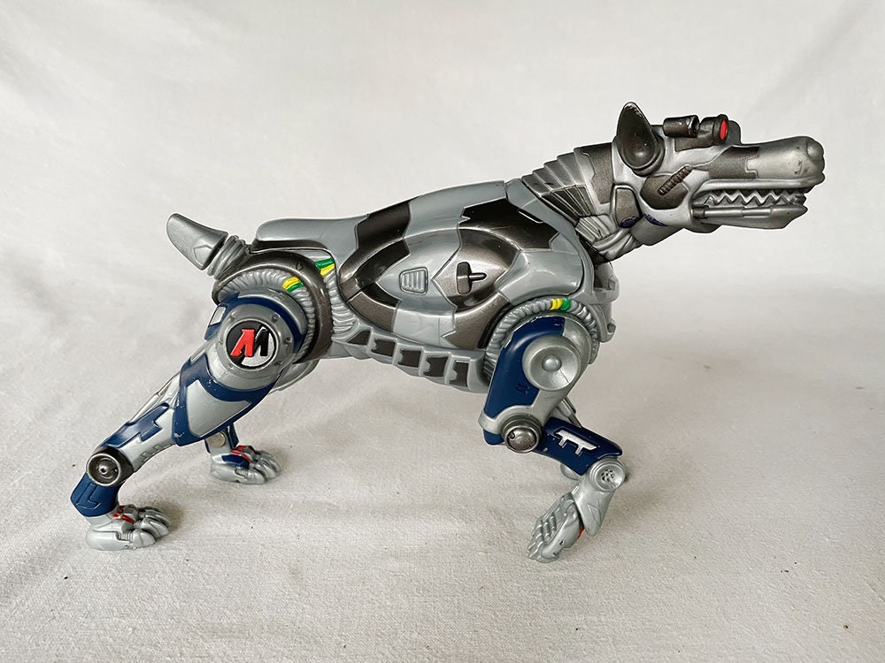 Robot Dog Toy 1990s Etsy UK