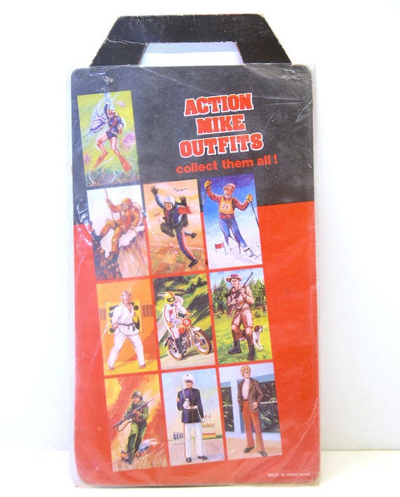 Vintage Antique G.i.joe Actionman CLONE Figure 1960s Hasbro-style