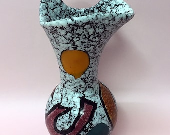Vintage Fat Lava Vase 401-28, West Germany Pottery Decor - Etsy
