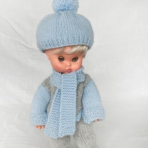 Seltene Kawaii Vintage FAUSTINA FURGA 1960er Jahre Puppe Spielzeug Italien verwurzelt Haar Cherub Keane traurige Augen Charakter Baby Kind Kleinkind Karikatur MARIANNINA