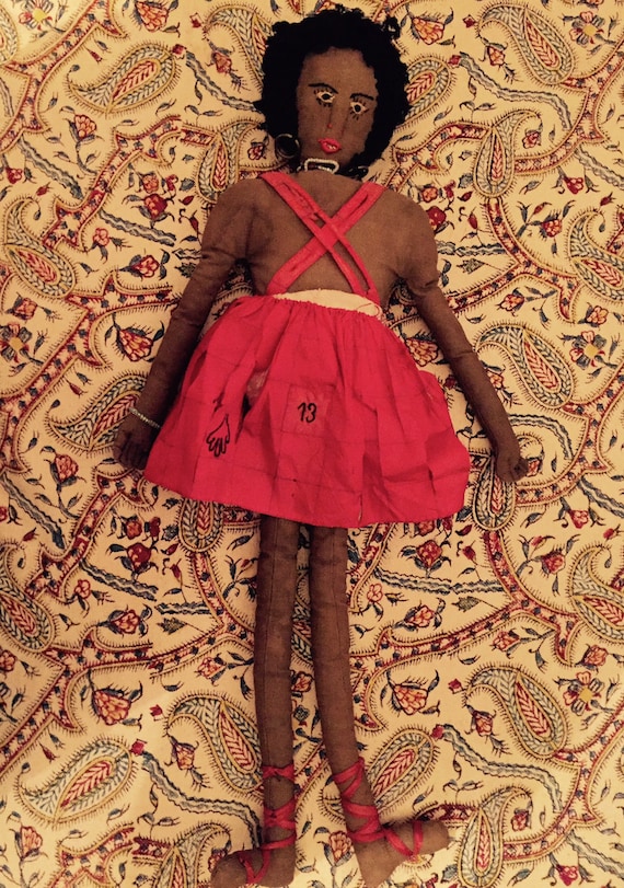 Rare 1880 1900 Authentic Antique Vintage Creole Afro caribbean Afro french Civil War Cajun Black History Doll Cloth Tituba Voodoo Witchcraft Etsy