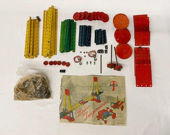 TRÈS ANCIENNE BOITE MECCANO n° 6 EUR 45,00 - FR