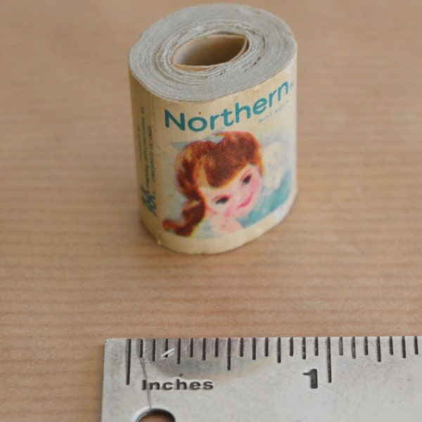 Vintage 1960s NORSTAR My Merry Toys Kitchen DollHouse Doll's Miniature Puppenhaus BARBIE Bleuette Grocery Store Shop NORTHERN Toilet Paper