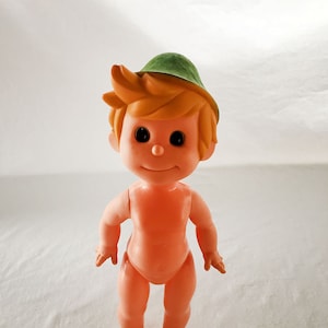 Muñeca de vinilo VICMA España HEIDI años 50/70 Vintage Antiguo Zuiyo TAURUS Película Personaje Infantil Dibujos animados Televisión Peter Pierre Japanimation Manga