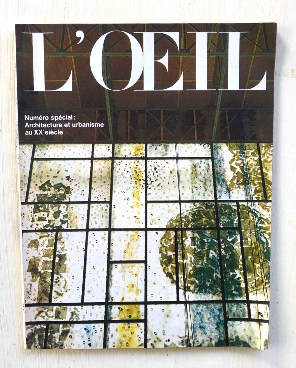 オリジナル版 arts & architecture / March 1960 Vintage Documentation L'OEIL Magazine Extreme Brutalist Art