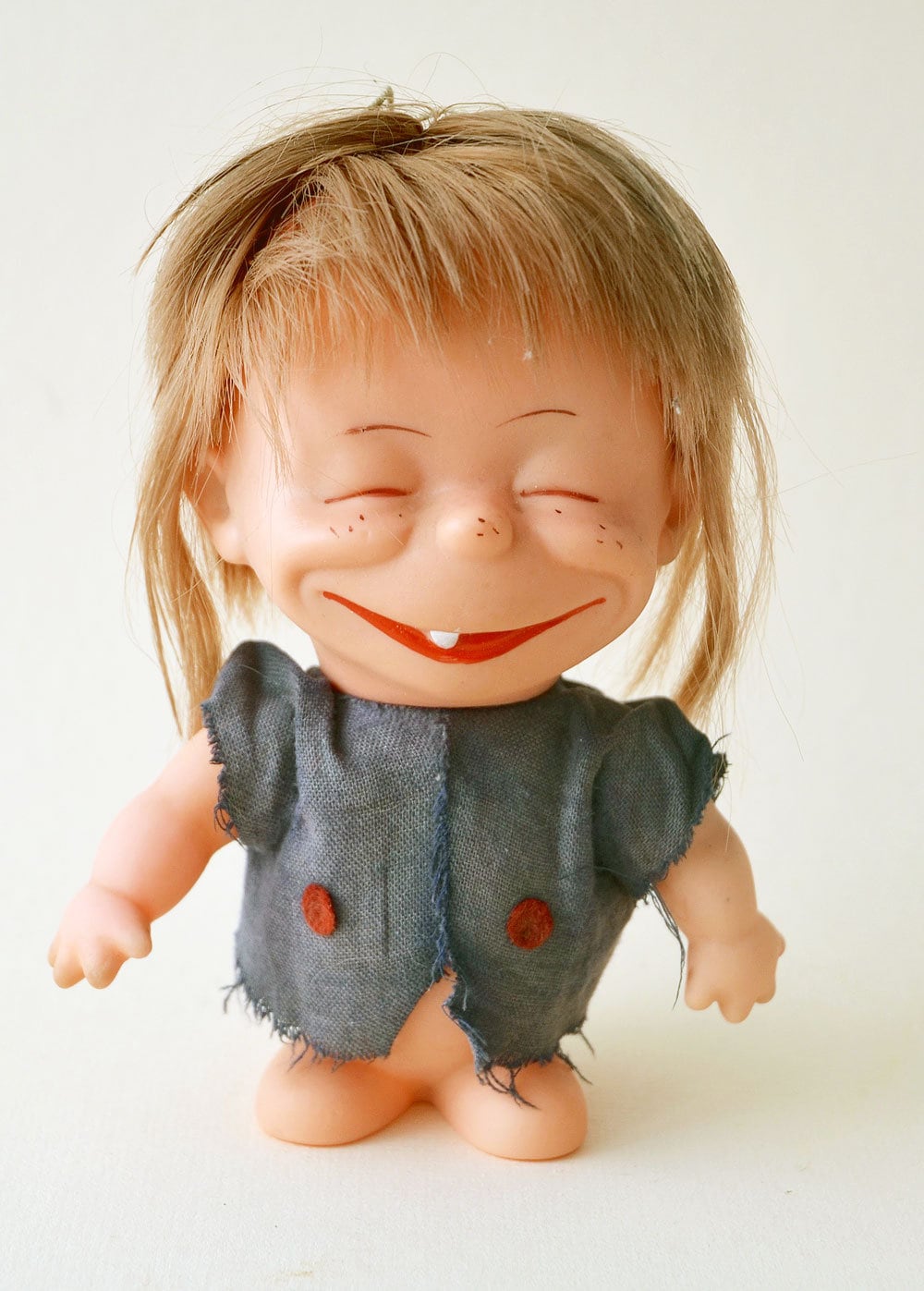 Whimsical Kawaii Vintage 50s/60s HERMAN PECKER Little Imp Moon