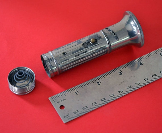 民国時代物 三益電器 懐中電灯 ビンテージ 金属製 工具 民国時代物 三