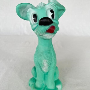 Kawaii vintage soviétique russe DDR des années 1940/60 E. Allemand Herman Pecker Forsum Rubber Squeak Toy Disney LADY et le clochard poupée Japon dessin animé