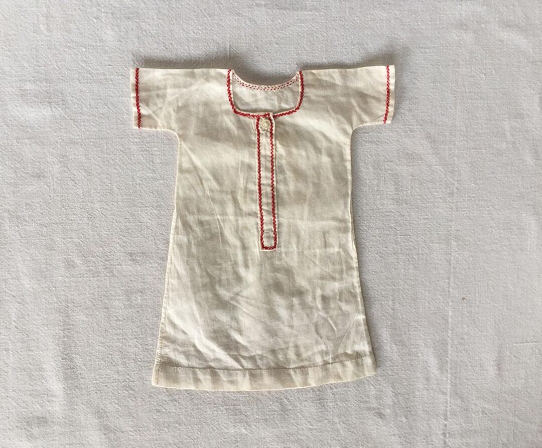 Vêtement Poupée Bleuette Gautier Langereau – Taille 28 Cm – Années 1950