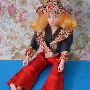 Vintage European TANYA Bicycling Netherlands German Mod Mattel-Clone Barbie Francie-era Doll PETRA Clothes 1960s/70s Outfit All-Orig