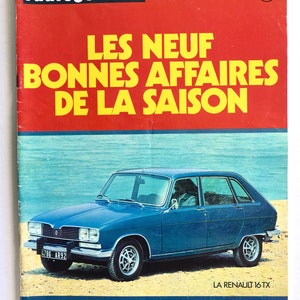 Documentazione d&#39;epoca ottobre 1973 L&#39;AUTO JOURNAL Rivista Auto sportiva Automobile Drag Racing Prototipo sperimentale Auto straniere francesi