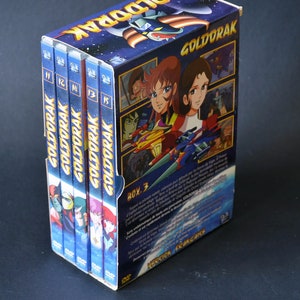 Fuji TV 1975-1977 1970s Television Vintage UFO Robo Grendizer Robot GOLDORAK Dvd Set French Cartoon Anime Japanimation Manga Japanese Kawaii