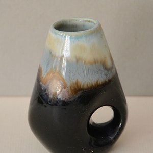 ROBERTO RIGON Bertoncello-style 1950s Italian Pottery Vintage Fat Lava Mid-Century Modern Ceramic Sculptural Biomorphic DENBAC France