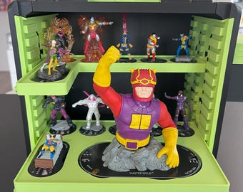 Bandeja de equipo HeroClix, impresión 3D, descarga digital - Compatible con estuches como el War-Ganizer