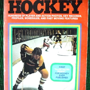 1972-73 Pro-Hockey Illustrated Digest First Illustrated Digest for Hockey Ever Published