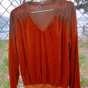 Vintage Velour Sweater