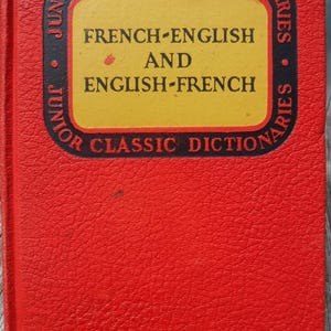 Dictionnaire classique junior français et anglais