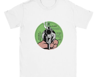 Das Clash T-Shirt | Weißer Mann im Hammerschmiede Paar | Punk T-Shirt | Musik Fan Geschenk | Punk T-Shirt
