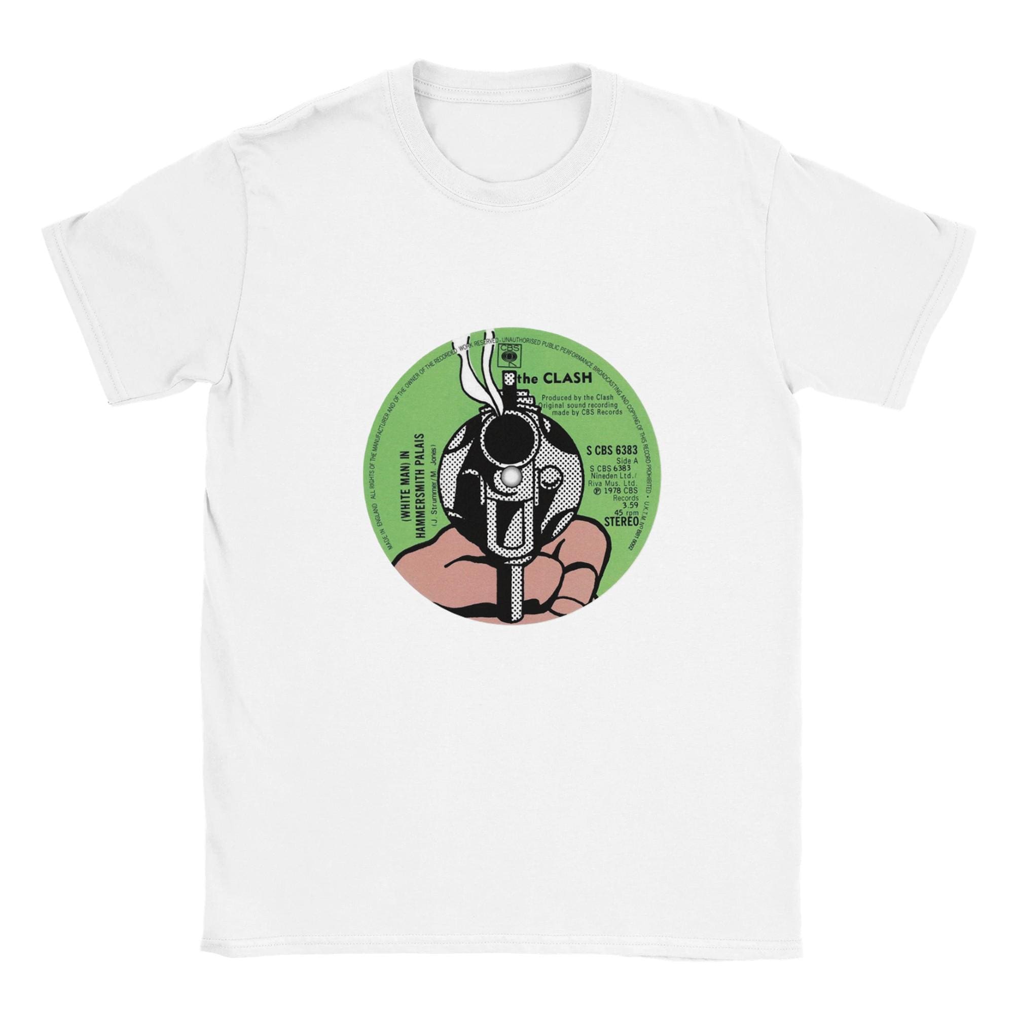 The Clash Tee | White Man in Hammersmith Palais | Punk Tee | Music