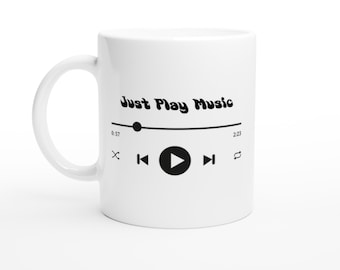 Speel gewoon muziekmok | Cadeau voor muziekfan