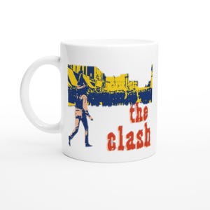 The Clash Mug | Punk Band Coffee Mug | Music Lover Gift