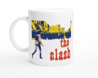 The Clash Mug | Punk Band Coffee Mug | Music Lover Gift