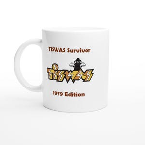 Tiswas Mug – Retro 70s UK TV Show Gift – Nostalgic British Comedy TV Ceramic Mug