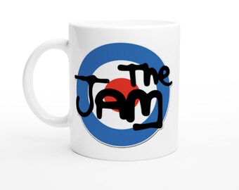 The Jam 70er Jahre Punk Band Kaffeebecher | Musik-Liebhaber-Geschenk