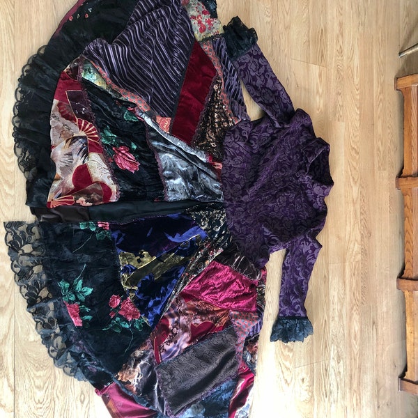 Velvet Patchwork Etsy