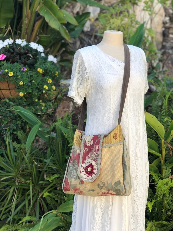 Boho Chic Bag: handmade OOAK by GrandmaDede at Etsy