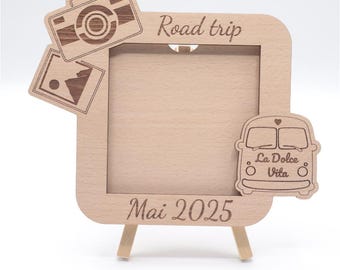 Cadre Photo en Bois - Vanlife