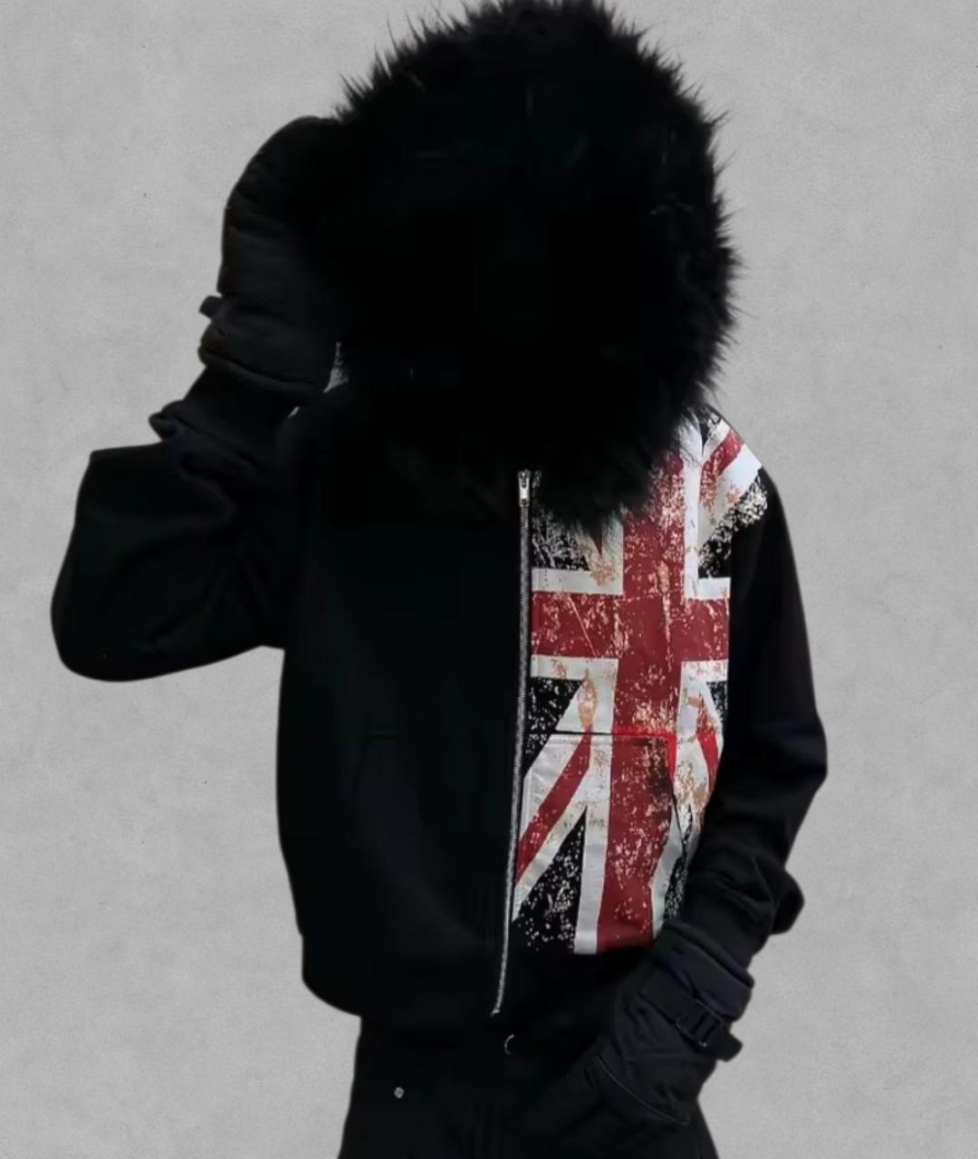 ジャケット・アウター 00s archive grunge fur jacket BLK M y2k y2k フェアリーグランジ spinalh fur down jacket - メルカリ