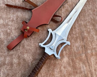 He-Man Power Sword Replica | Handmade Stainless Steel Fantasy Prop with Sheath