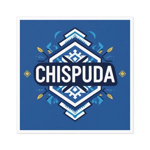 Colorful Square Stickers | Fun Decals for Home, Laptops, Water Bottles, Gifts, Chispuda Design, Indoor/Outdoor Use