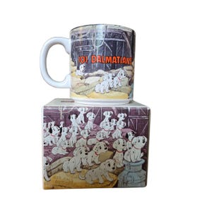 Brand New Vintage 1990 Disney's 101 Dalmatians Mug