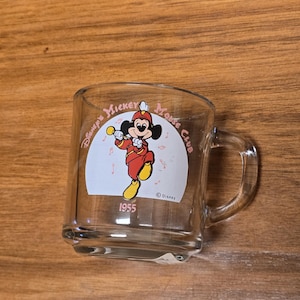 Vintage Mickey Mouse Club 1955 Mug