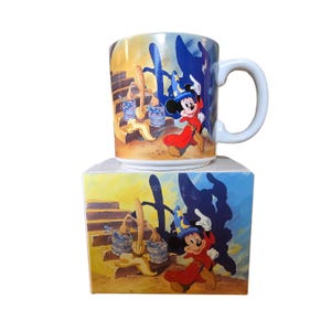 Brand New Vintage 1990 Disney&#39;s Fantasia 50th Anniversary Mug