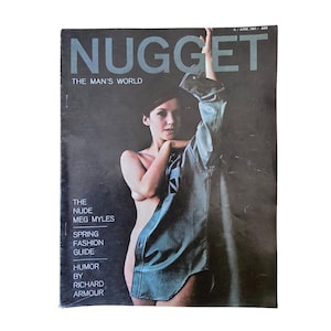Vintage 1961 June Nugget The Man&#39;s World Magazine