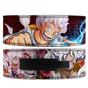 Luffy Anime Powerlifting lever belt | One Piece lever lifting belt | anime gym lifting lever belt | luffy anime lever powerlifting belt