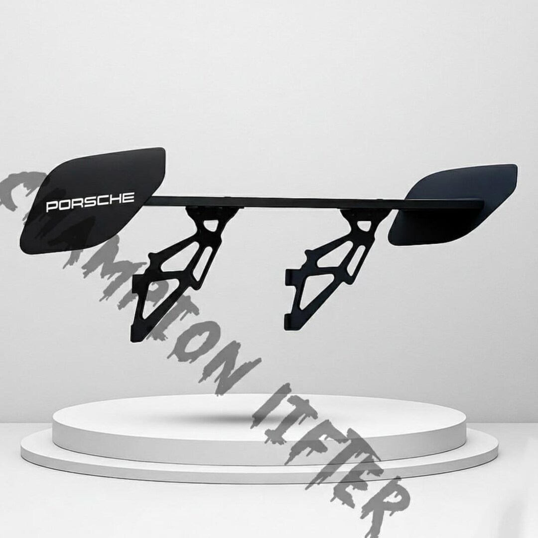 Spoiler Wall Rack GT4 RS Spoiler Shelf – Wall Mounted Race Car Decoration - Etsy