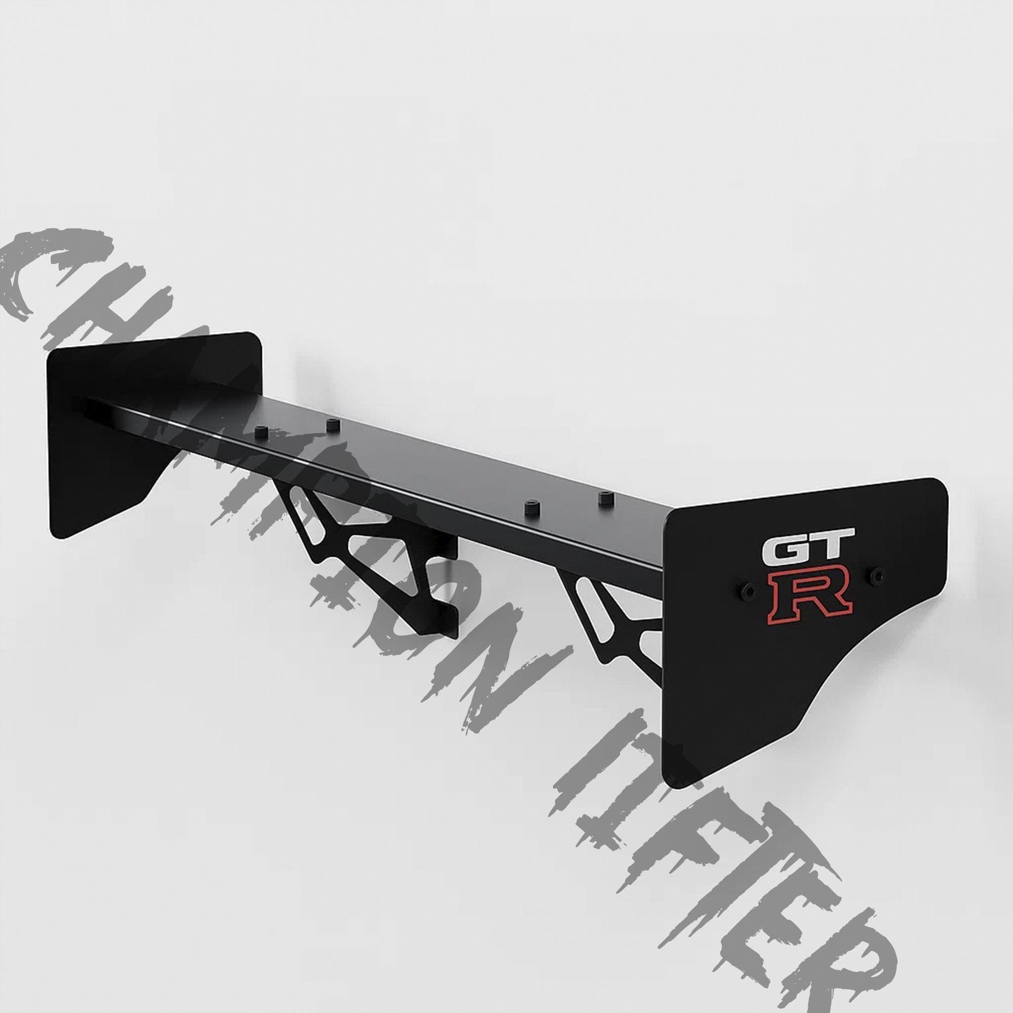 Spoiler Wall Rack GTR Spoiler Shelf – Wall Mounted Race Car Decoration - Etsy