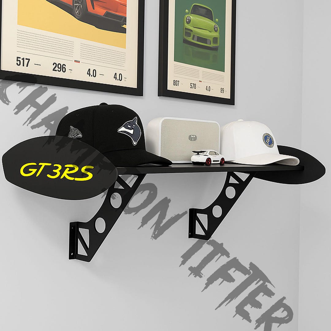 Spoiler Wall Rack GT3 RS Spoiler Shelf – Wall Mounted Race Car Decoration - Etsy