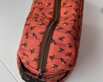 Quilted Toiletry bag made in the USA