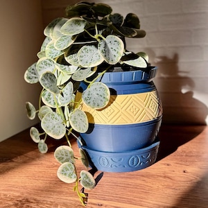 African Inspired Root Planter STL File, 3D Print, Modern Decor (Digital Download)