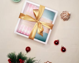 Handwoven Kitchen Towels Gift Set | Holiday Hostess Present | Mother's Day