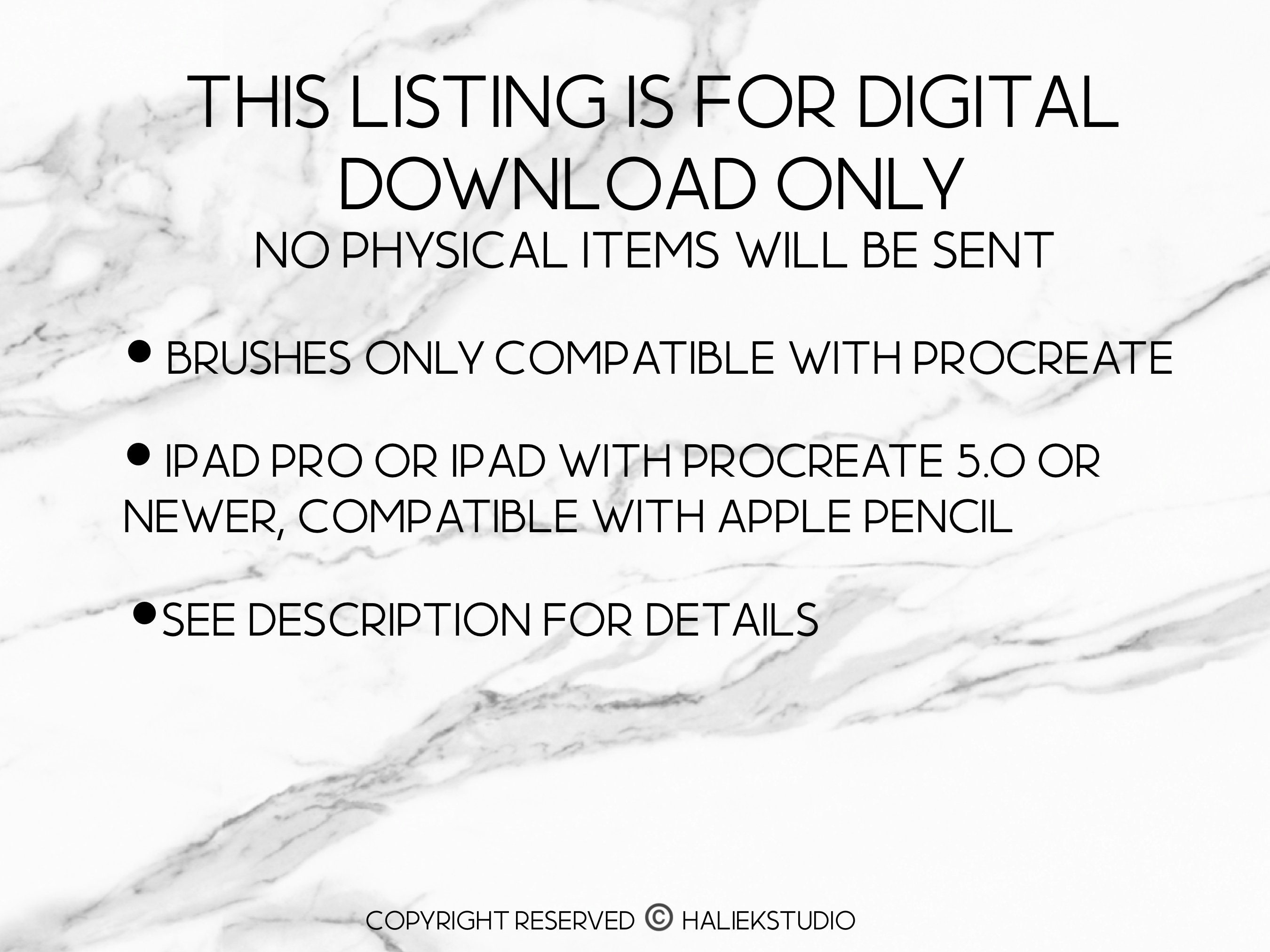 Procreate Outline and Two Color Brush Set - 23 Brushes for Procreate - Etsy